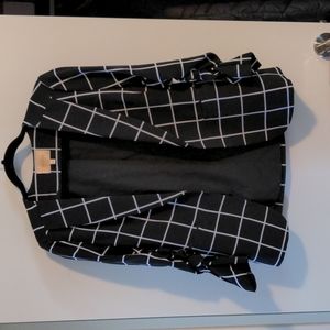 Skies Are Blue geometric blazer